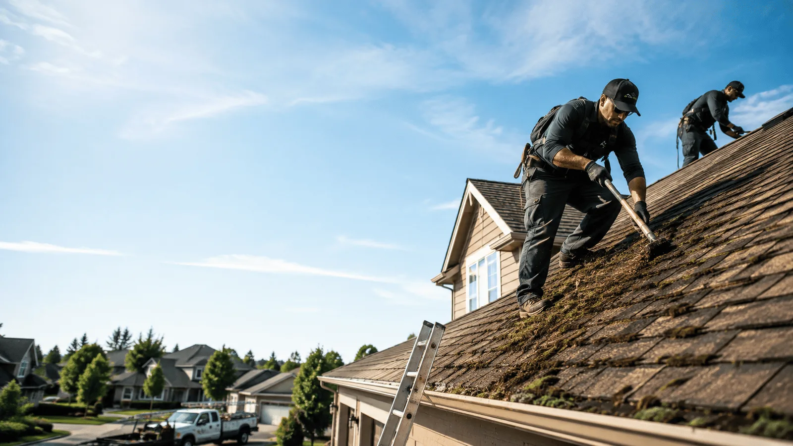 Roof Moss Removal in Harpersville, AL near me